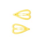 Bild von Hairclips Hearts Pastel (2/card)  Assorted 4 colours, VE-24