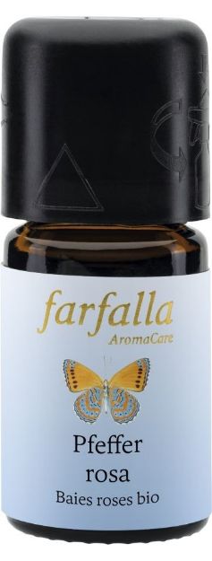 Bild von Pfeffer rosa bio Grand Cru, 5 ml - Ätherisches Öl von Farfalla