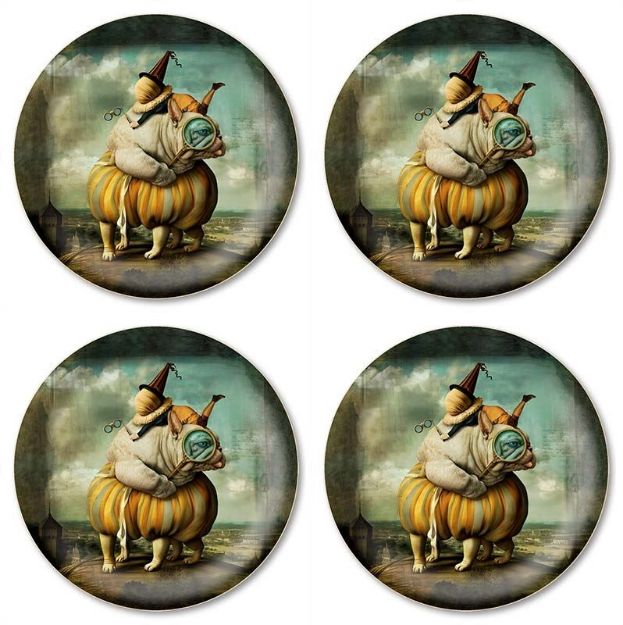 Bild von Maggie Taylor As one would expect Coaster 4 pcs Ø 11 - Jamida of Sweden