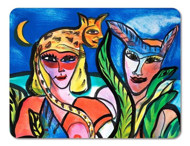 Bild von Ulrica Hydman Vallien Lustgården Tablemat 38x29 - Jamida of Sweden