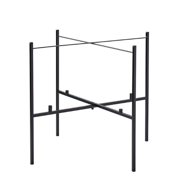 Bild von Tray table Black Tray stand 65+46cm - Jamida of Sweden