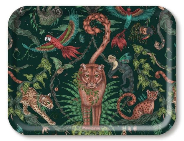 Bild von Emma J Shipley Bosque Dreams/Forest Tray 43x33 - Jamida of Sweden