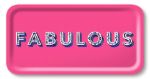 Bild von Asta Barrington Fabulous / bright pink Tray 43x22cm - Jamida of Sweden