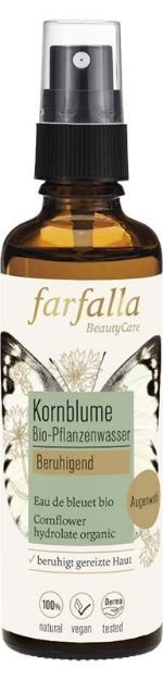 Bild von Kornblume, Bio-Pflanzenwasser, 75ml, beruhigend von Farfalla