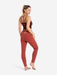 Bild von Leggings Yoga and Run in erdrot von The Spirit of OM