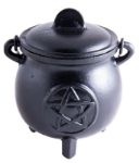Bild von Räuchergefäss Grosser Hexenkessel Pentagramm