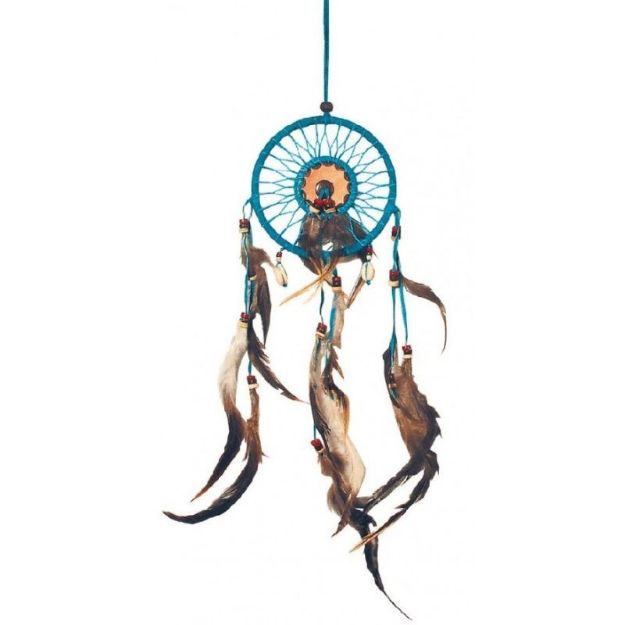 Bild von Traumfänger Mandella Leder 12cm