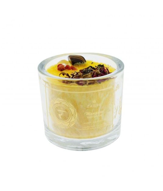 Bild von Duftkerze Solar plexus Chakra aus der Zarya Collection