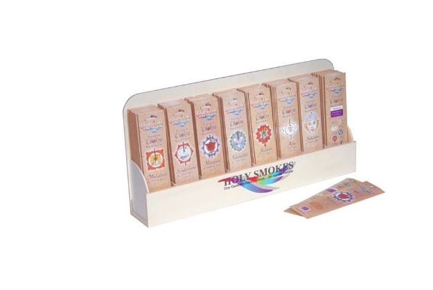 Bild von Display für Räucherstäbchen aus Holz