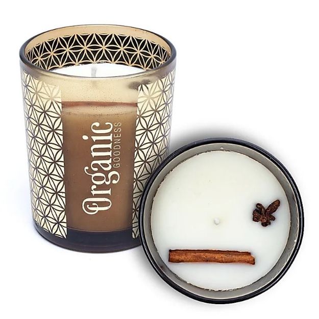 Bild von Organic Goodness Duftkerze Zitronengras & Gewürze - 200g