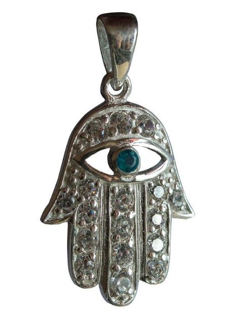 Bild von Anhänger Hand of Fatima 2 cm, Silber