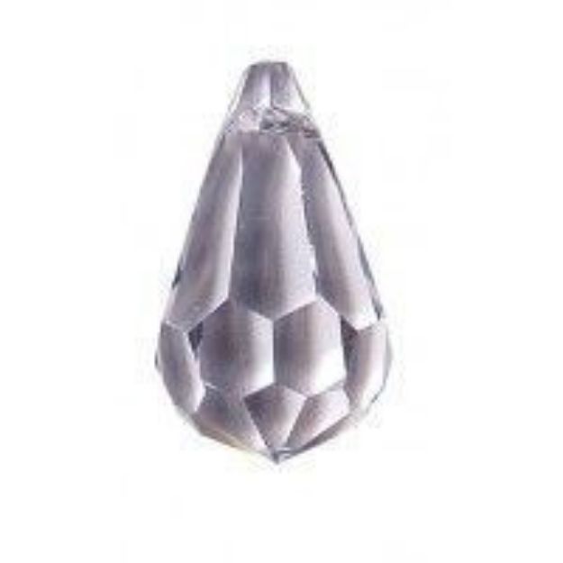 Bild von Kristall Tropfen 20 mm, Glas bleifrei