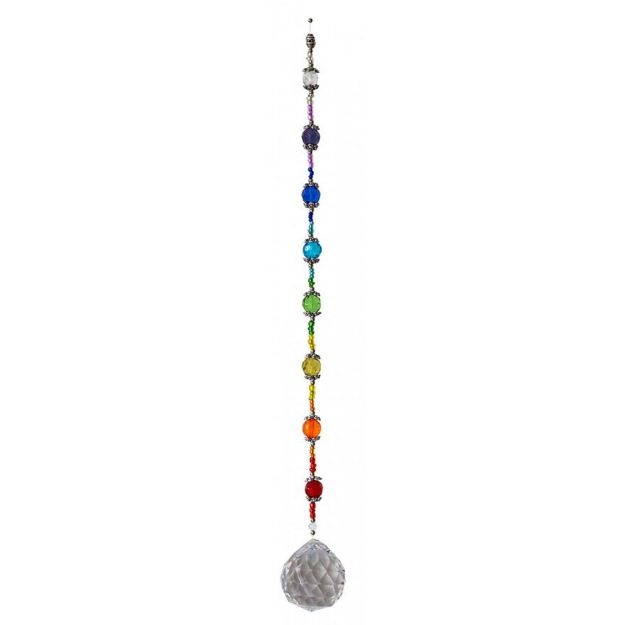 Bild von Suncatcher Rainbow 50 cm, Glas und Metall