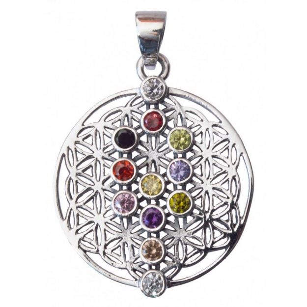 Bild von Anhänger Lebensbaum 3 cm, Silber