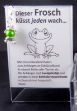 Bild von Werbeaufssteller (74mm x 105mm) für Frösche