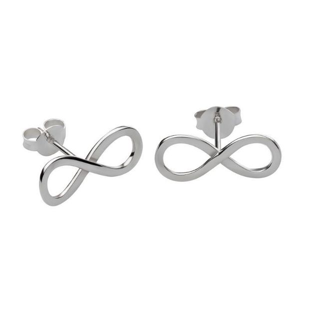 Bild von Ohrstecker Liegende Acht