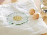 Bild von Energyplate klein mit Blume des Lebens in Gold 9 cm