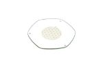 Bild von Energyplate gross mit Blume des Lebens in Gold 22 cm