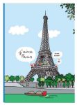 Bild von grosses heft mit lasche paris, VE-6