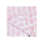 Bild von stoffwindel 70 x 70 rosa les chats, VE-4