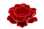 Bild von Blütenkeramik Rose rot, klein