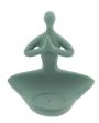 Bild von Buddha Halter, grün Keramik