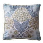Bild von Evelina Navy 43x43cm - Kissenbezug OHNE Füllung