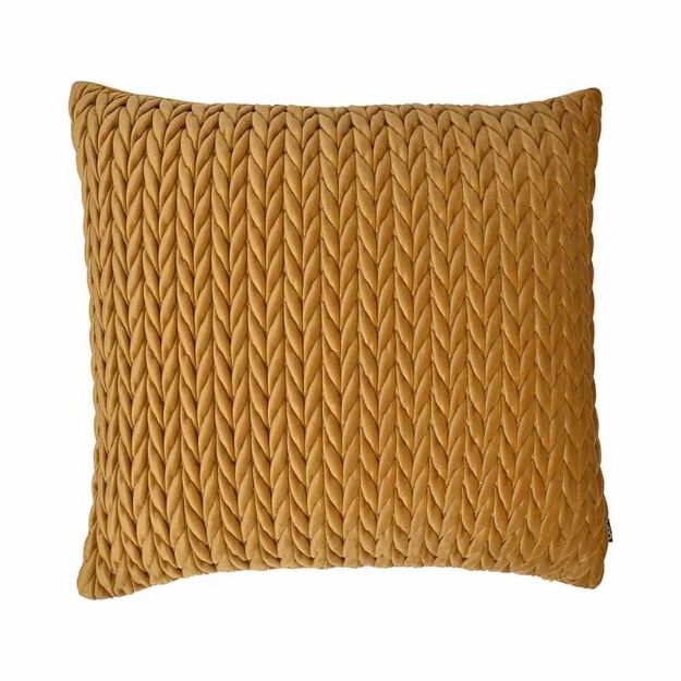 Bild von Amory Gold 43x43cm - Kissenbezug OHNE Füllung