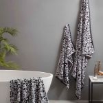 Bild von Animal Black/White Hand Towel 50x90cm