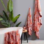 Bild von Matteo Terracotta/White Hand Towel 50x90cm