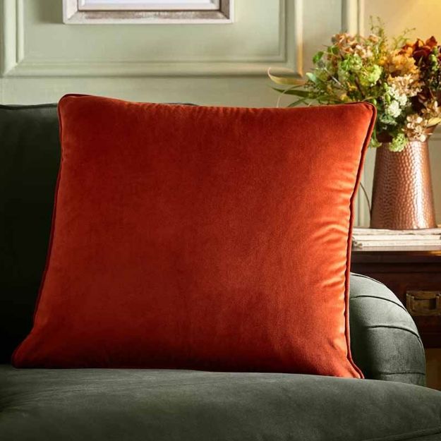Bild von Harlan Velvet Spice 55x55cm - Kissenbezug OHNE Füllung