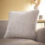 Bild von Alba Chenille Natural 43x43cm - Kissenbezug OHNE Füllung