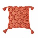 Bild von Alda Terracotta 43x43 - Kissenbezug OHNE Füllung