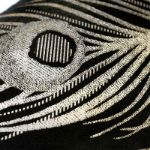 Bild von Dandy Black/Gold 30x50cm - Kissenbezug OHNE Füllung
