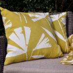 Bild von Alma Outdoor Teal/Ochre 43x43cm - Kissenfüllung inkl.