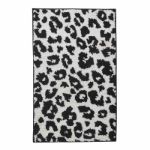 Bild von Animal Black/White Bath Mat