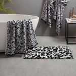 Bild von Animal Black/White Bath Mat