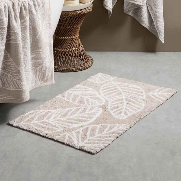 Bild von Matteo Natural/White Bath Mat