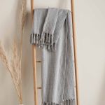 Bild von Quinn Grey 200x200cm Throw