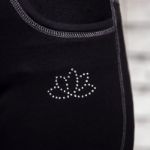 Bild von Jeggings lang in schwarz von The Spirit of OM