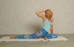 Bild von Yoga Leggings Blue Spirit in indigo-blue von The Spirit of OM