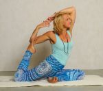 Bild von Yoga Leggings Blue Spirit in indigo-blue von The Spirit of OM