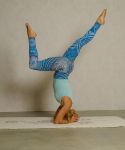 Bild von Yoga Leggings Blue Spirit in indigo-blue von The Spirit of OM