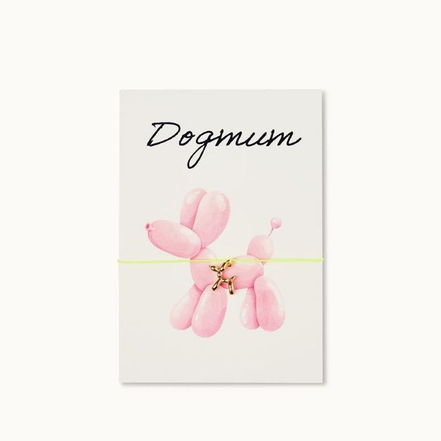 Bild von Armband-Karte: Dogmum Baloon Dog - by vivi.