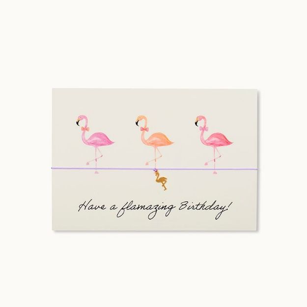 Bild von Armband-Karte: Flamazing Birthday - by vivi.