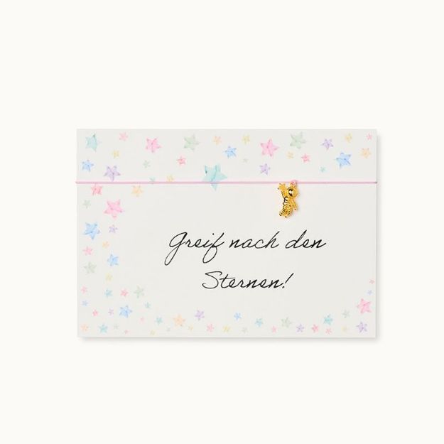 Bild von Armband-Karte: Greif Nach Den Sternen - by vivi.