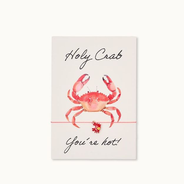 Bild von Armband-Karte: Holy Crab! You´re hot! - by vivi.