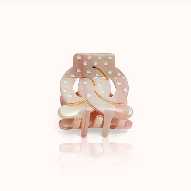 Bild von Haarklammer Breze Rose Small - by vivi.