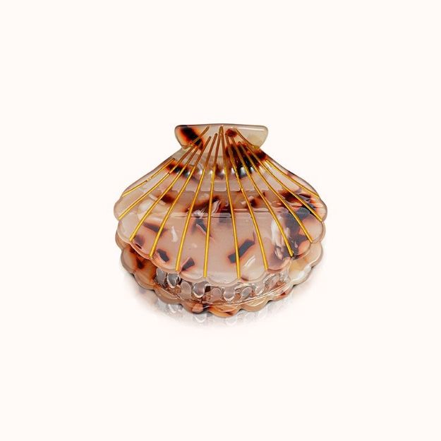 Bild von Haarklammer Muschelform Vanilla - by vivi.