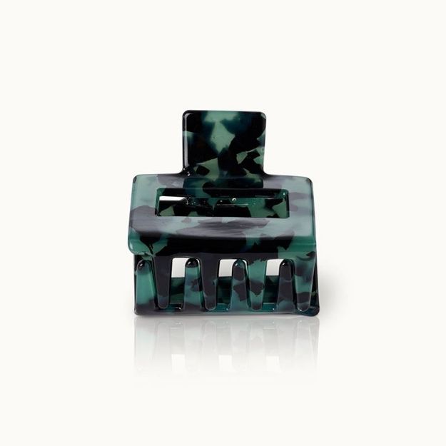Bild von Haarklammer Square Green Leo - by vivi.
